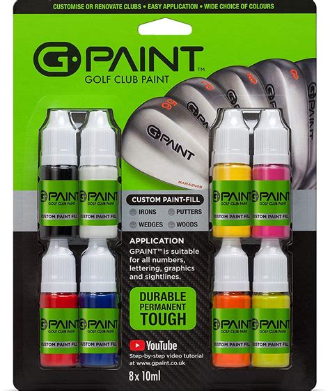 golf club touch up paint